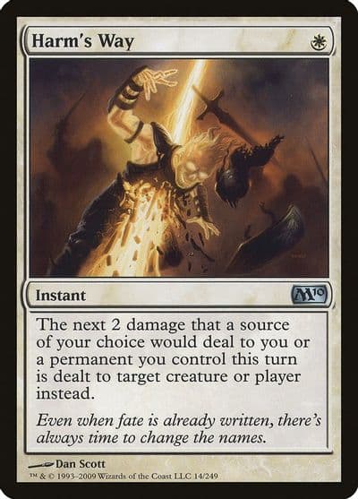 Harms Way Magic 2010 (M10) Magic card