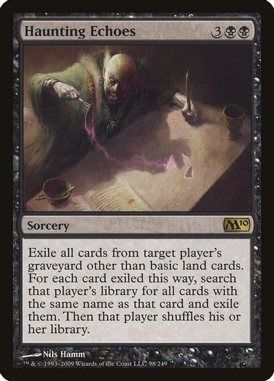 Haunting Echoes Magic 2010 (M10) Magic card