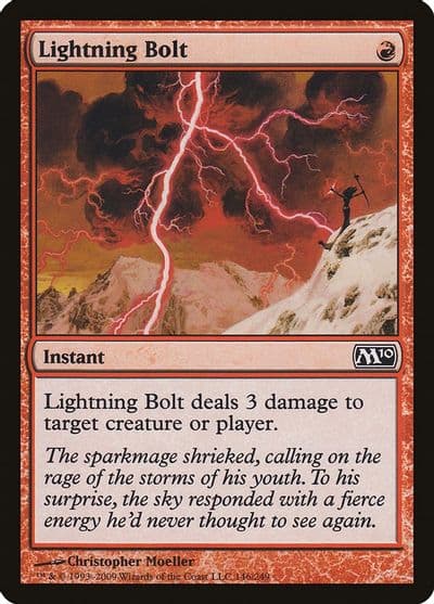 Lightning Bolt Magic 2010 (M10) Magic card
