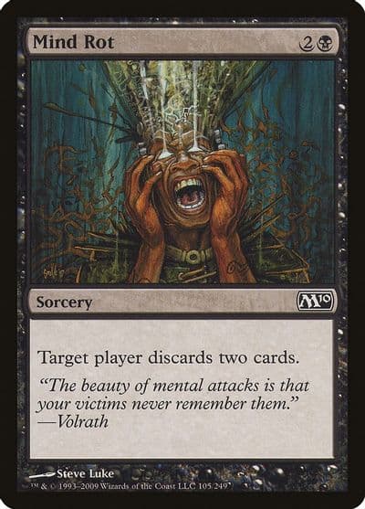 Mind Rot Magic 2010 (M10) Magic card