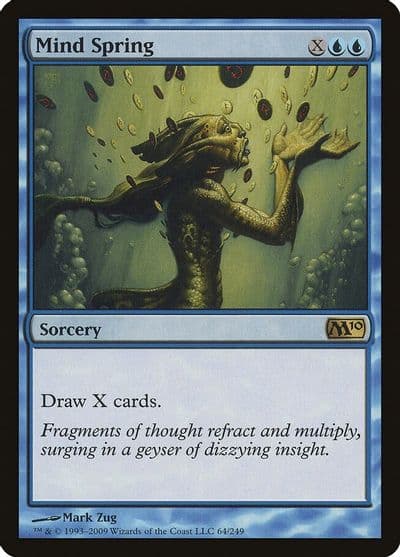 Mind Spring Magic 2010 (M10) Magic card