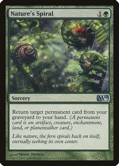 Natures Spiral Magic 2010 (M10) Magic card