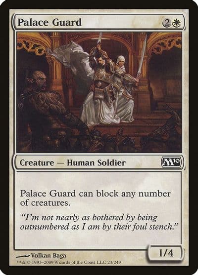 Palace Guard Magic 2010 (M10) Magic card