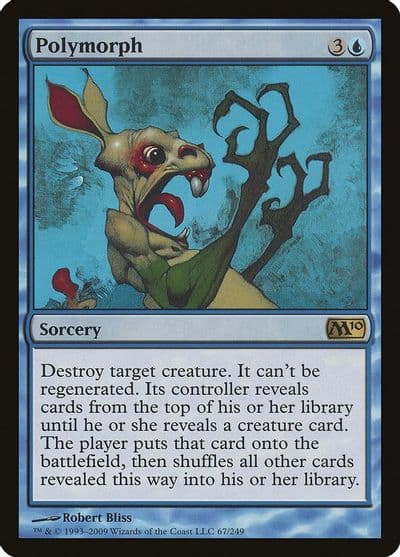 Polymorph Magic 2010 (M10) Magic card