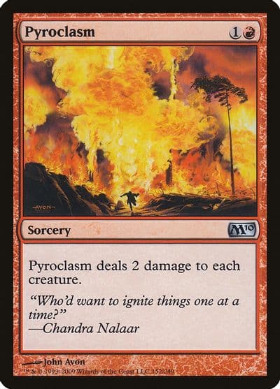 Pyroclasm Magic 2010 (M10) Magic card