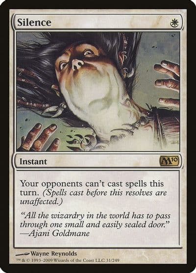 Silence Magic 2010 (M10) Magic card