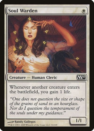 Soul Warden Magic 2010 (M10) Magic card