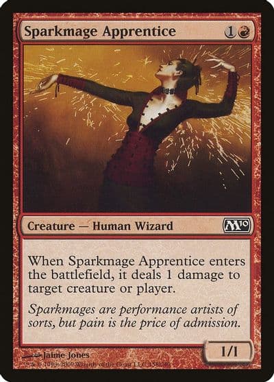 Sparkmage Apprentice Magic 2010 (M10) Magic card