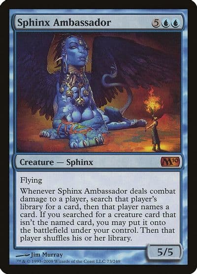Sphinx Ambassador Magic 2010 (M10) Magic card