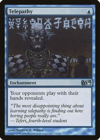 Telepathy Magic 2010 (M10) Magic card