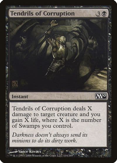 Tendrils of Corruption Magic 2010 (M10) Magic card