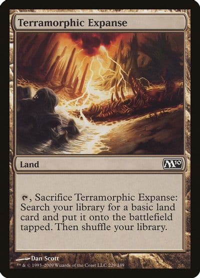 Terramorphic Expanse Magic 2010 (M10) Magic card