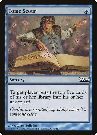 Tome Scour Magic 2010 (M10) Magic card