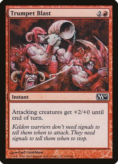 Trumpet Blast Magic 2010 (M10) Magic card