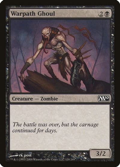 Warpath Ghoul Magic 2010 (M10) Magic card