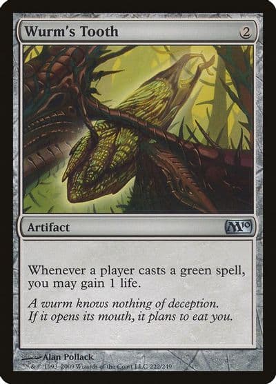 Wurms Tooth Magic 2010 (M10) Magic card