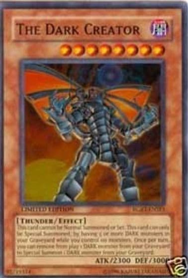 The Dark Creator Raging Battle SE Yu-Gi-Oh! card