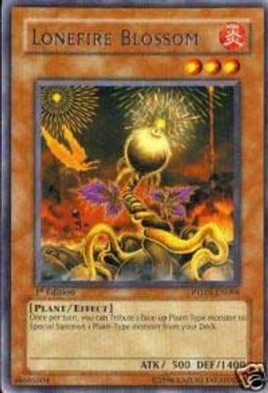 Lonefire Blossom Phantom Darkness Yu-Gi-Oh! card