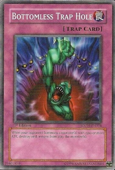 Bottomless Trap Hole Structure Deck: Zombie World Yu-Gi-Oh! card