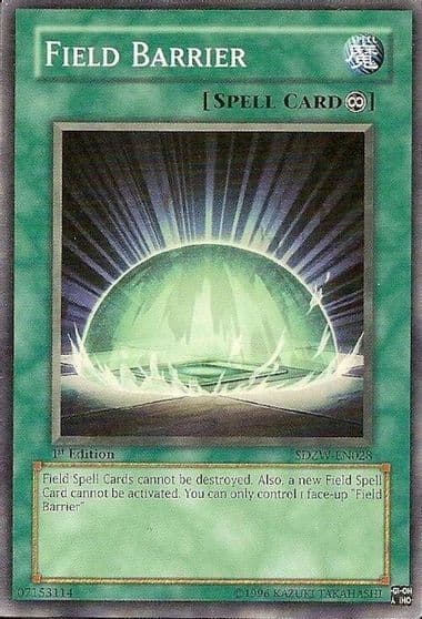 Field Barrier Structure Deck: Zombie World Yu-Gi-Oh! card