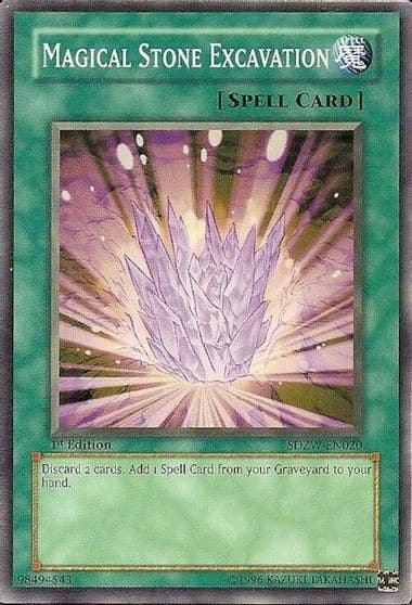 Magical Stone Excavation Structure Deck: Zombie World Yu-Gi-Oh! card