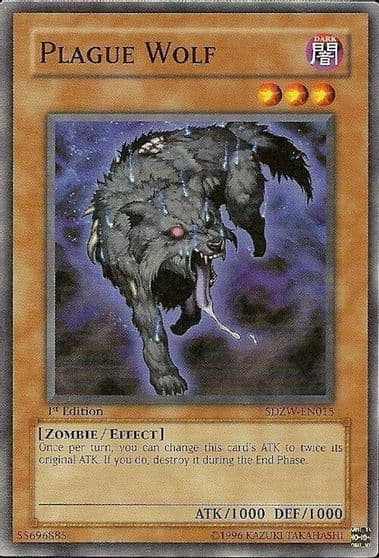 Plague Wolf Structure Deck: Zombie World Yu-Gi-Oh! card