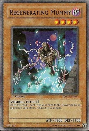 Regenerating Mummy Structure Deck: Zombie World Yu-Gi-Oh! card