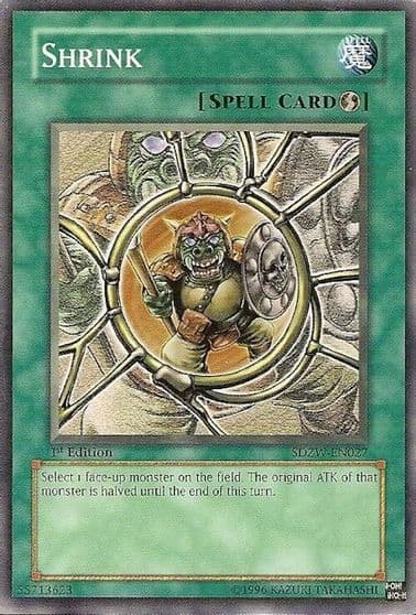 Shrink Structure Deck: Zombie World Yu-Gi-Oh! card