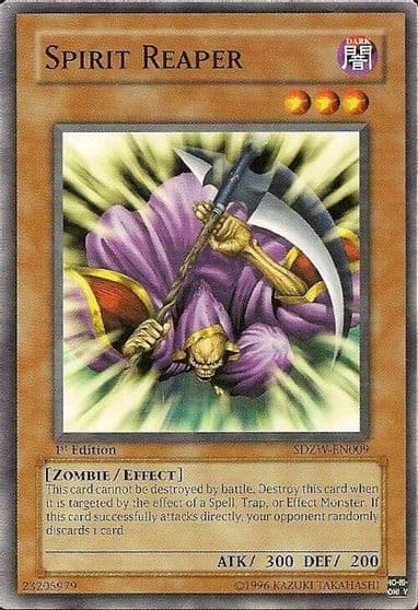 Spirit Reaper Structure Deck: Zombie World Yu-Gi-Oh! card