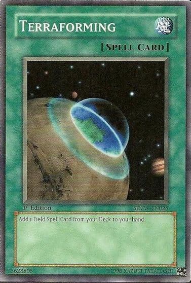 Terraforming Structure Deck: Zombie World Yu-Gi-Oh! card