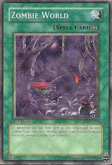 Zombie World Structure Deck: Zombie World Yu-Gi-Oh! card