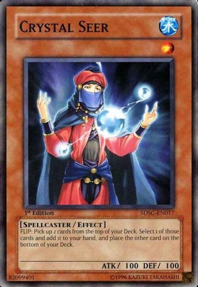 Crystal Seer Structure Deck: Spellcaster's Command Yu-Gi-Oh! card