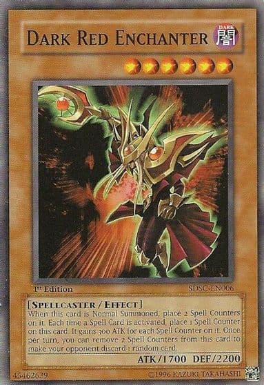 Dark Red Enchanter Structure Deck: Spellcaster's Command Yu-Gi-Oh! card