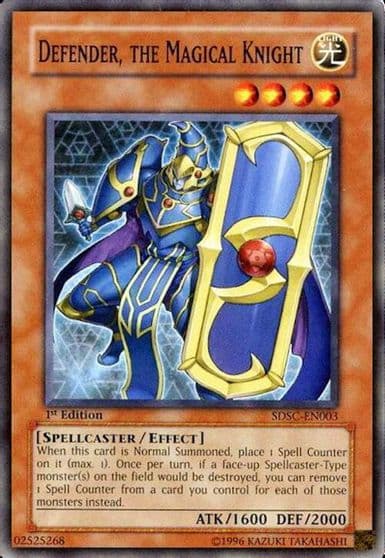 Defender The Magical Knight Structure Deck: Spellcaster's Command Yu-Gi-Oh! card