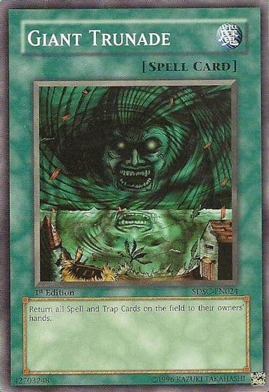 Giant Trunade Structure Deck: Spellcaster's Command Yu-Gi-Oh! card