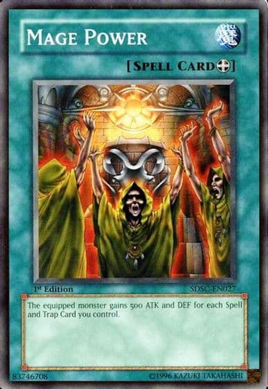 Mage Power Structure Deck: Spellcaster's Command Yu-Gi-Oh! card