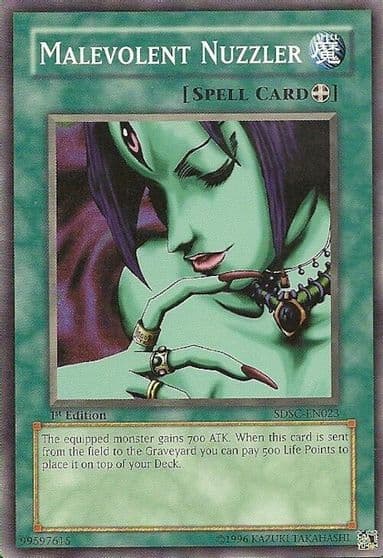 Malevolent Nuzzler Structure Deck: Spellcaster's Command Yu-Gi-Oh! card