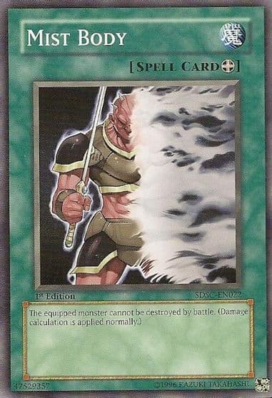 Mist Body Structure Deck: Spellcaster's Command Yu-Gi-Oh! card