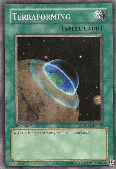 Terraforming Structure Deck: Spellcaster's Command Yu-Gi-Oh! card