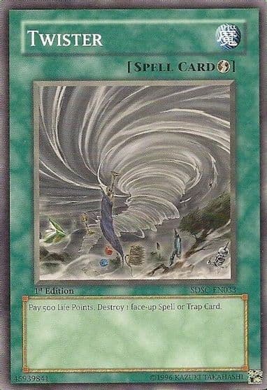 Twister Structure Deck: Spellcaster's Command Yu-Gi-Oh! card