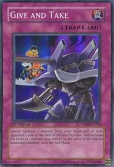 Give and Take Duelist Pack 8: Yusei Fudo Yu-Gi-Oh! card