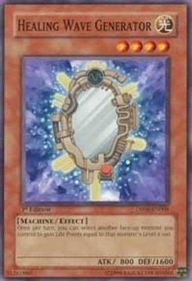 Healing Wave Generator Duelist Pack 8: Yusei Fudo Yu-Gi-Oh! card