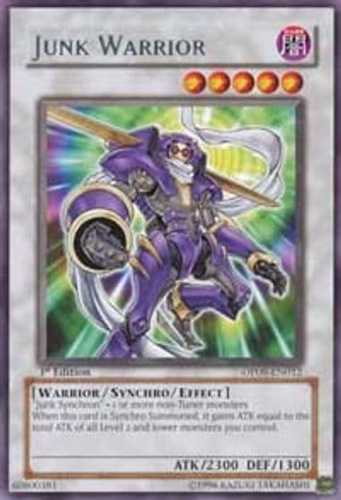 Junk Warrior Duelist Pack 8: Yusei Fudo Yu-Gi-Oh! card