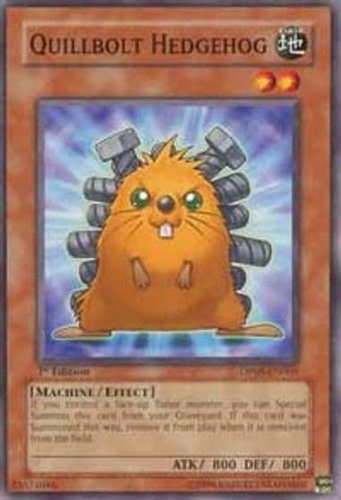 Quillbolt Hedgehog Duelist Pack 8: Yusei Fudo Yu-Gi-Oh! card