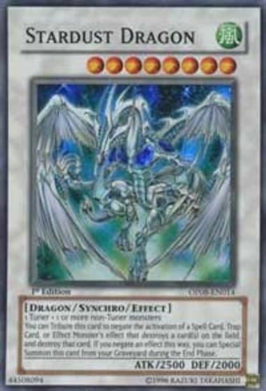 Stardust Dragon Duelist Pack 8: Yusei Fudo Yu-Gi-Oh! card