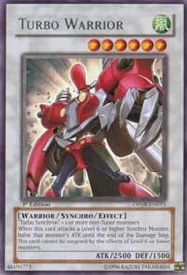 Turbo Warrior Duelist Pack 8: Yusei Fudo Yu-Gi-Oh! card