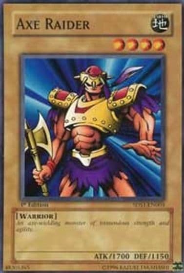 Axe Raider 5D's 2008 Starter Deck Yu-Gi-Oh! card