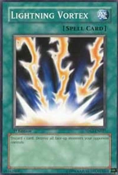 Lightning Vortex 5D's 2008 Starter Deck Yu-Gi-Oh! card