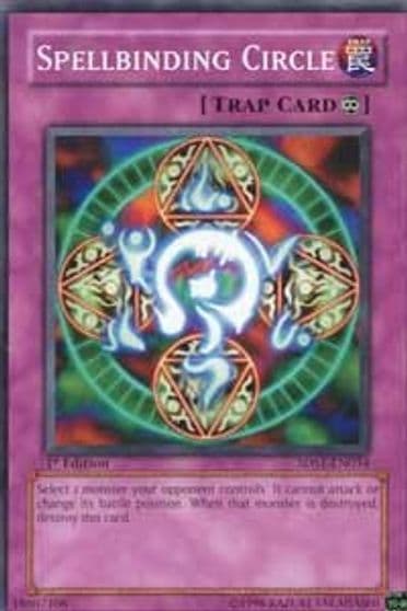 Spellbinding Circle 5D's 2008 Starter Deck Yu-Gi-Oh! card