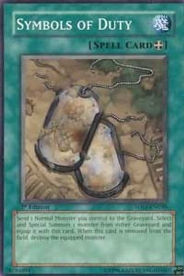 Symbols of Duty 5D's 2008 Starter Deck Yu-Gi-Oh! card